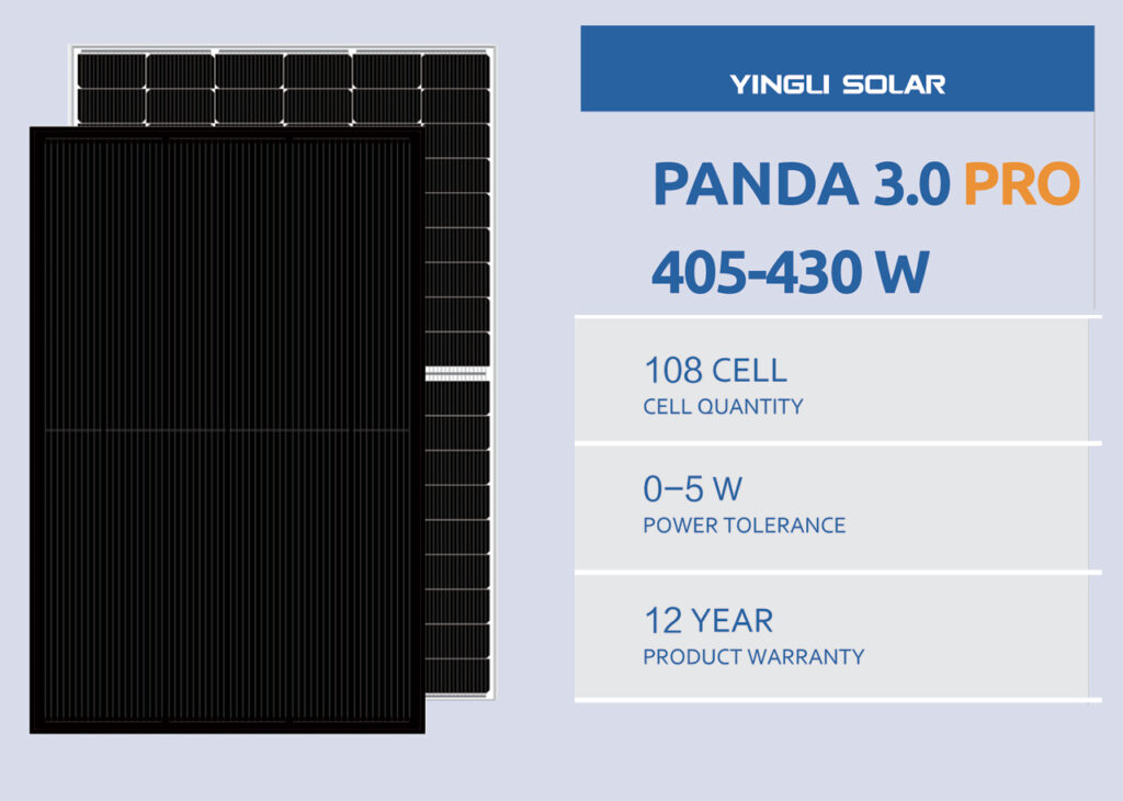 Yingli Solar’s new 435 W n-type TOPCon solar panel comes with 22.28% efficiency