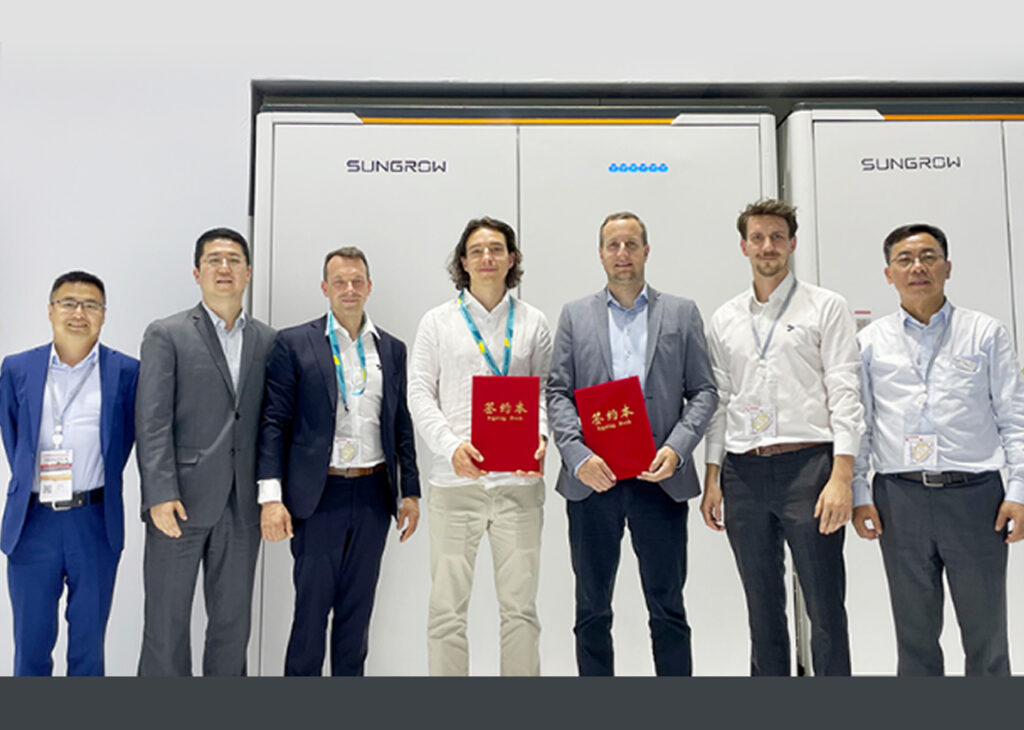 Sungrow and Memodo Sign MOU for a Broader Cooperation on C&I Energy Storage Market