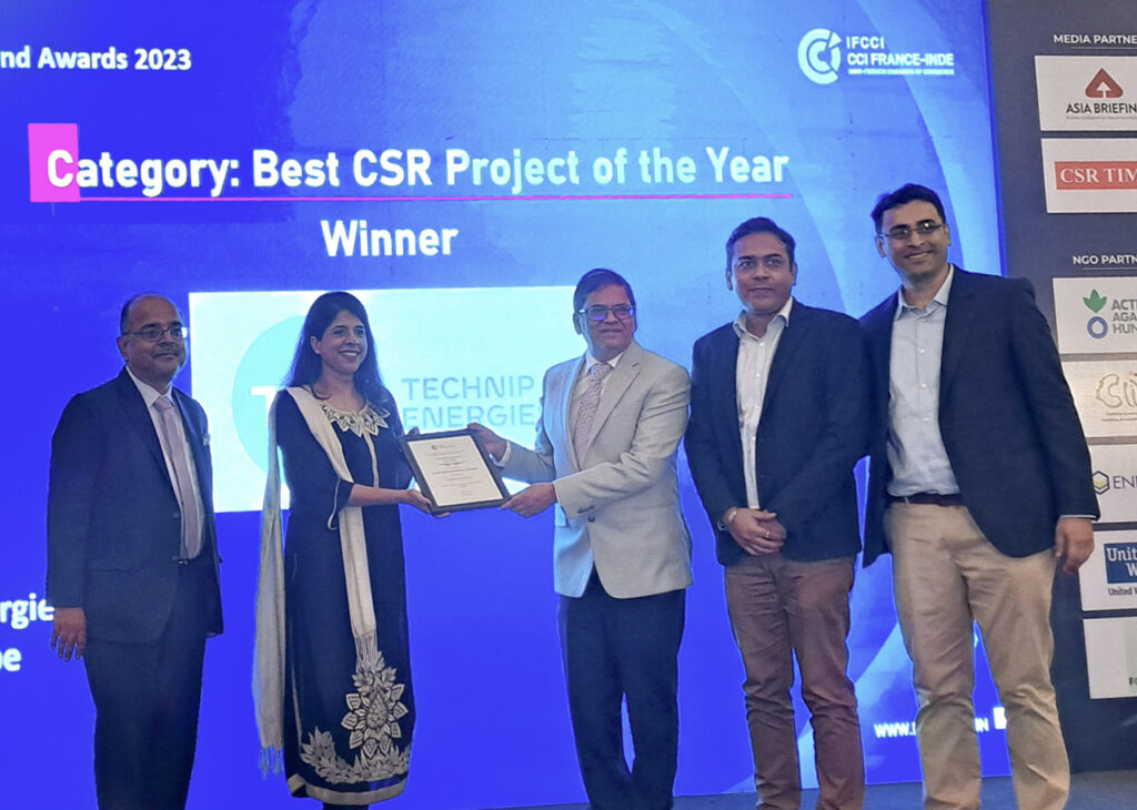 IFCCI Awards Technip Energies’ ‘Seed of Hope’program for its impact on Environment &People