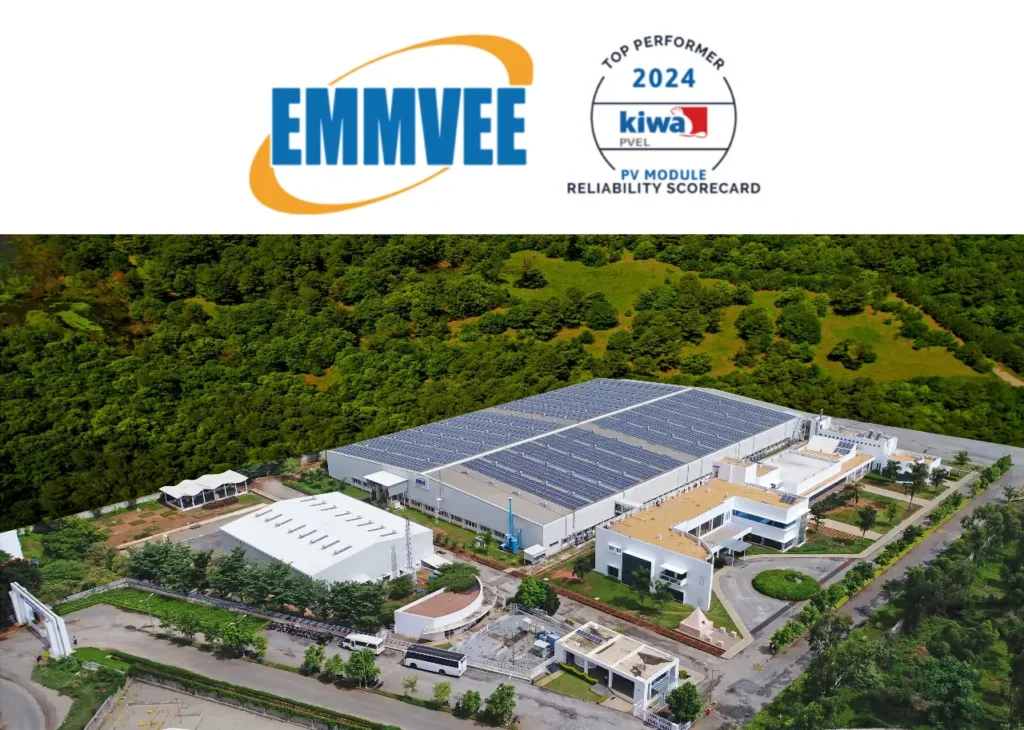 Emmvee Shines as Only Indian Manufacturer to Lead in All Categories of Kiwa PVEL PQP Testing, One of fourth Worldwide