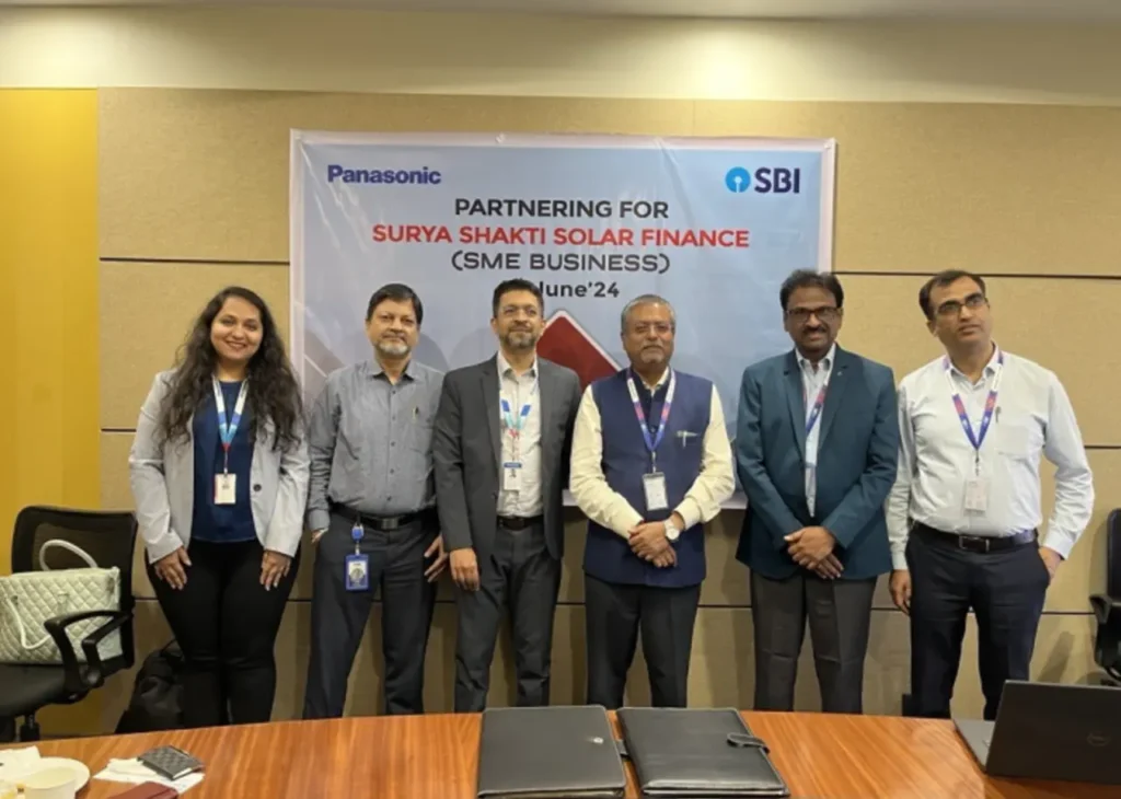 Panasonic Partners with State Bank of India to Provide Financing to Its Solar Customers