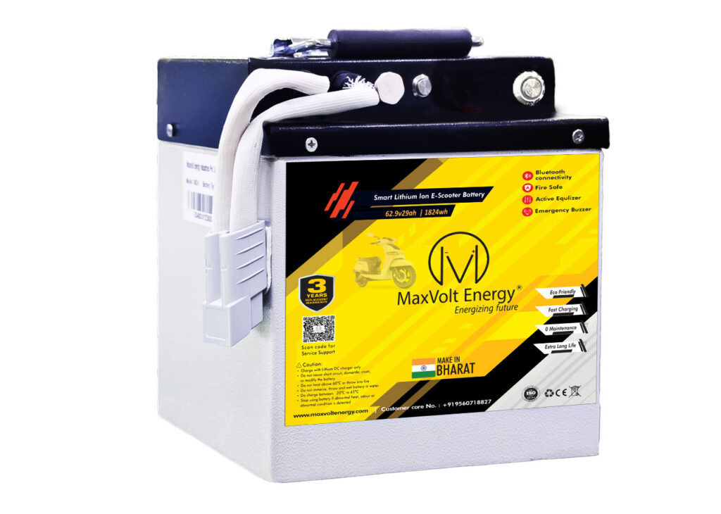 Maxvolt Energy enhances user experience by leveraging safety features in EV batteries