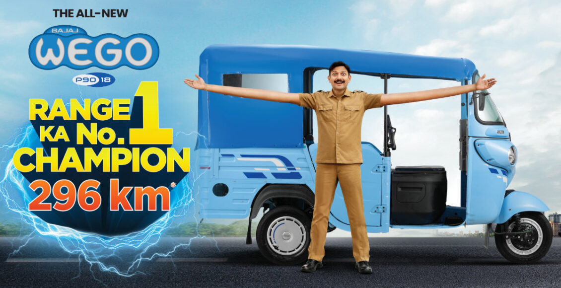 Baja WEGO Electric 3 Wheeler